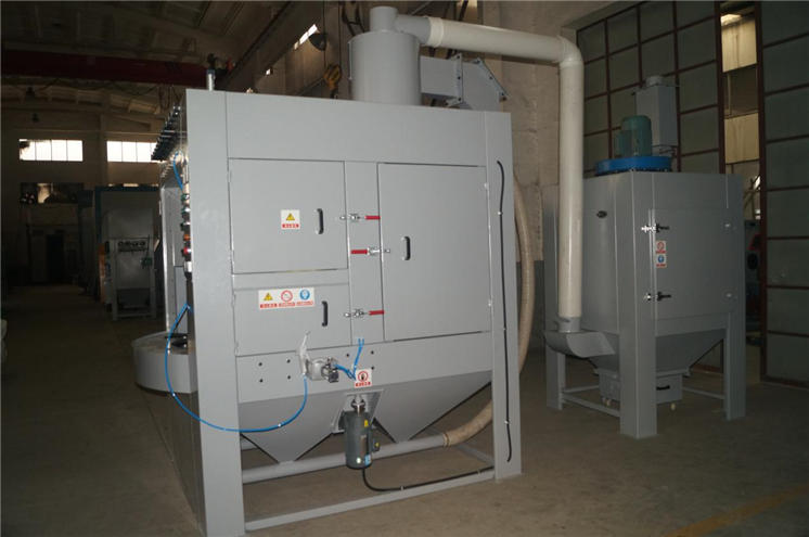 自動轉盤噴砂機 自動轉盤噴砂機